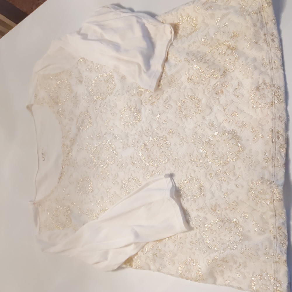 Loft outlet lace top